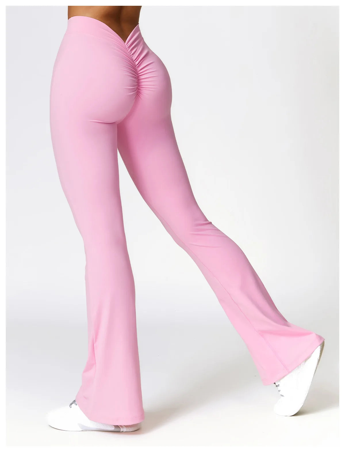 Bellanica - V-Waist Flare Leg Yoga Pants