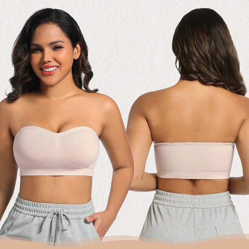 Bellanica - Strapless Invisible Push-Up Bra