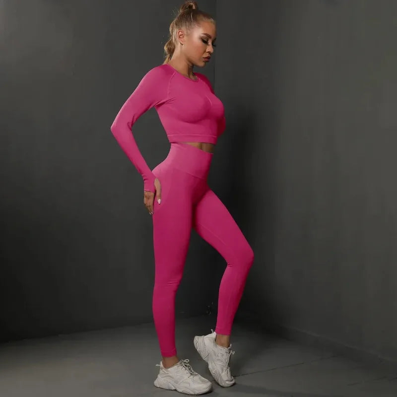 Bellanica - Seamless High-Waist Hip-Lift Set