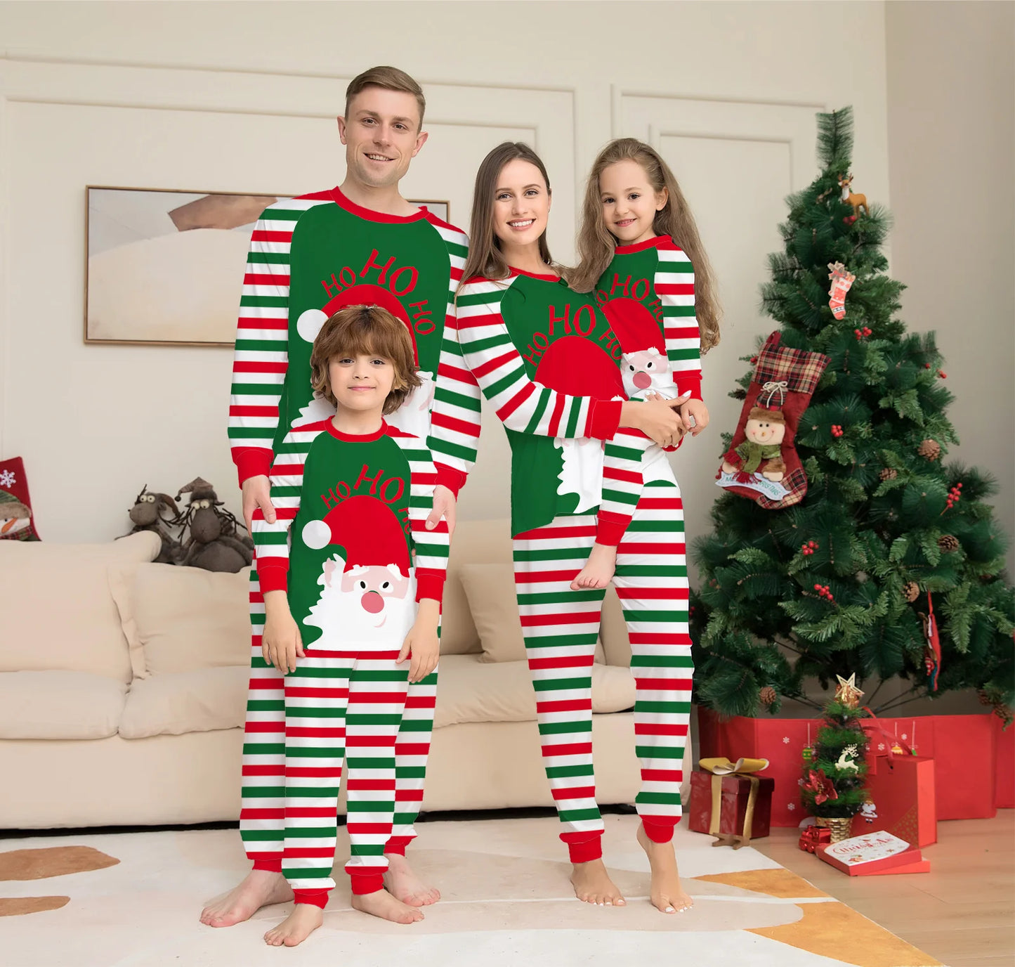 Bellanica - Santa Claus Family Pajamas