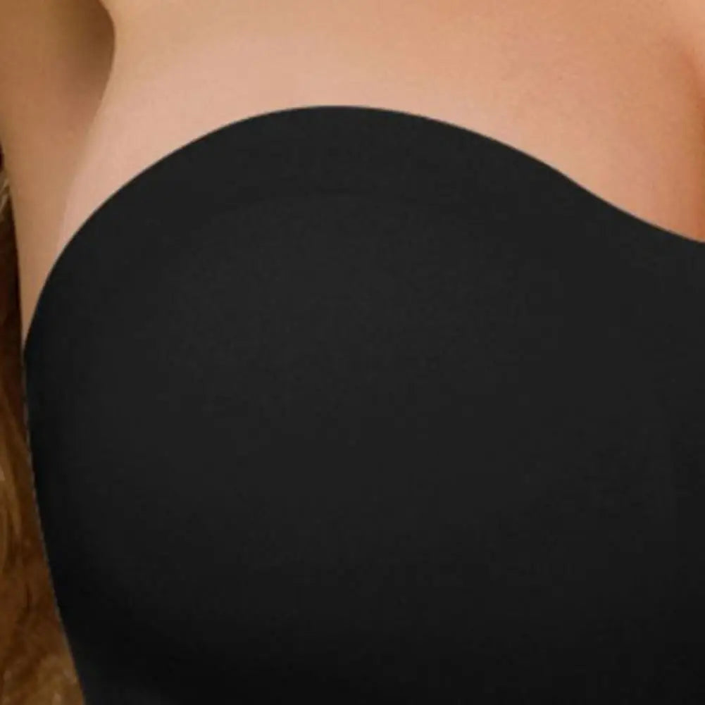 Bellenica - Strapless Anti-Slip Invisible Half-Cup Bra