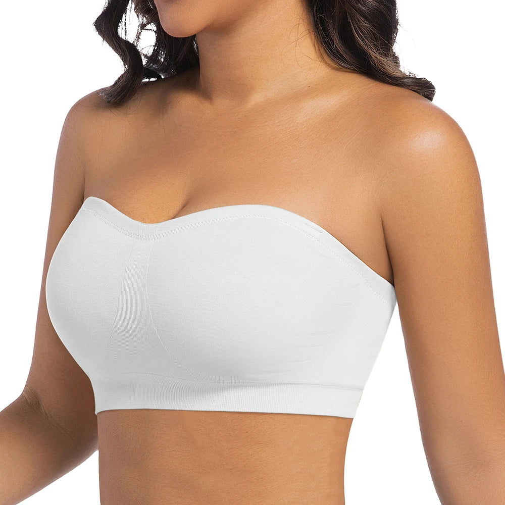 Bellanica - Seamless Strapless Push-Up Wireless Bra