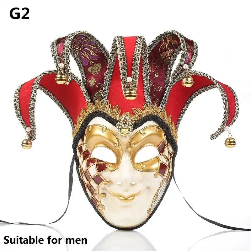 Bellanica - Joker Venetian Masquerade Party Mask