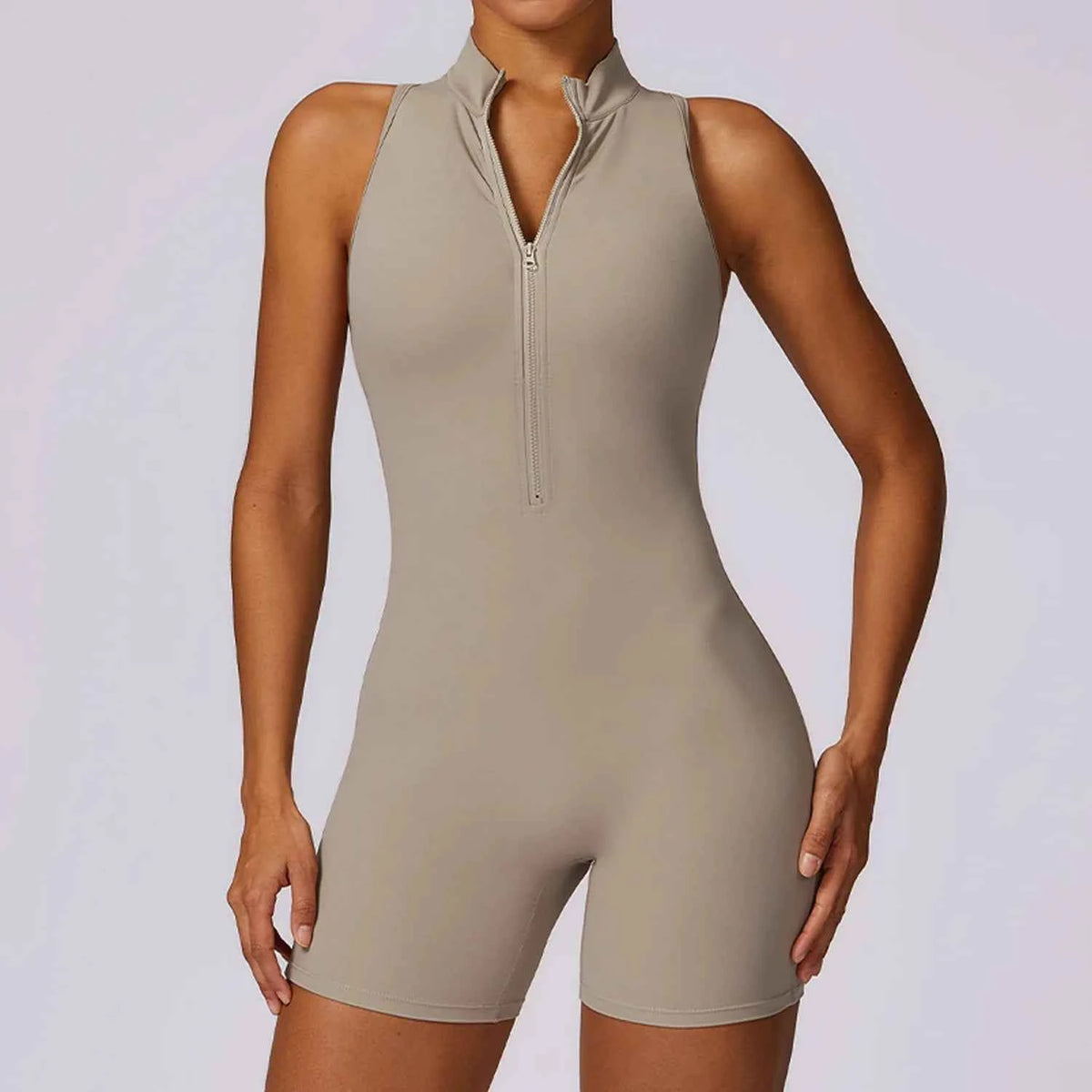Seamless One-Piece Workout Jumpsuit