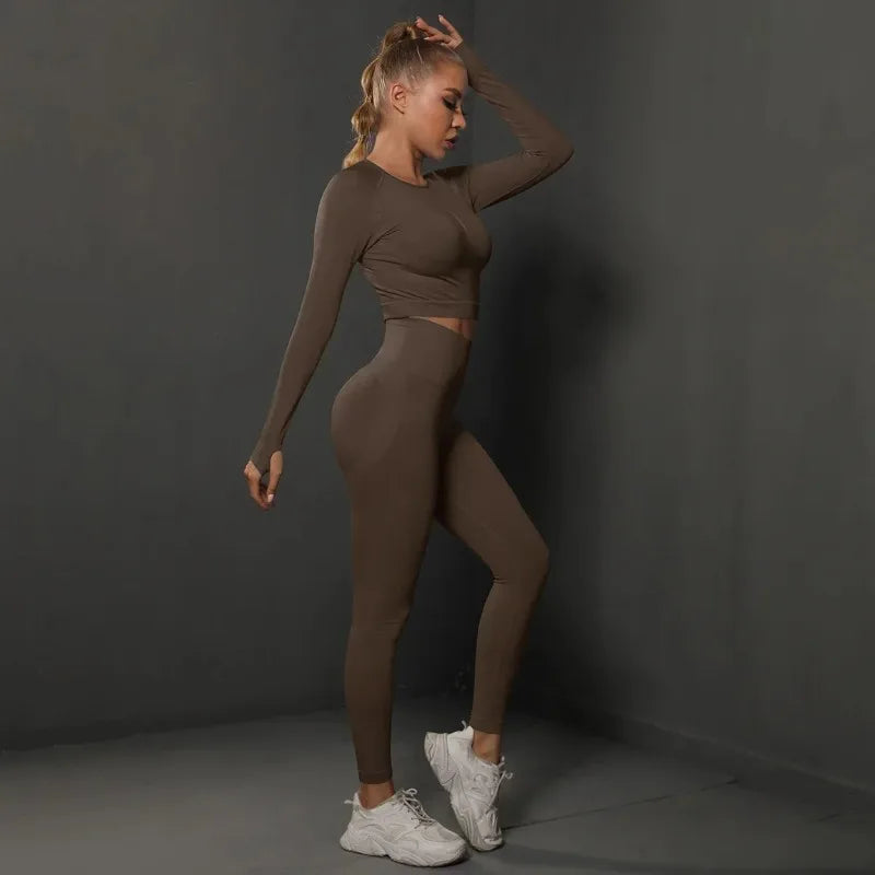 Bellanica - Seamless High-Waist Hip-Lift Set