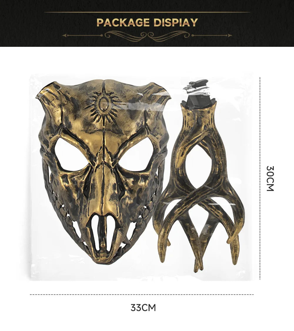 Bellanica - Antler Animal Masks for Cosplay & Halloween