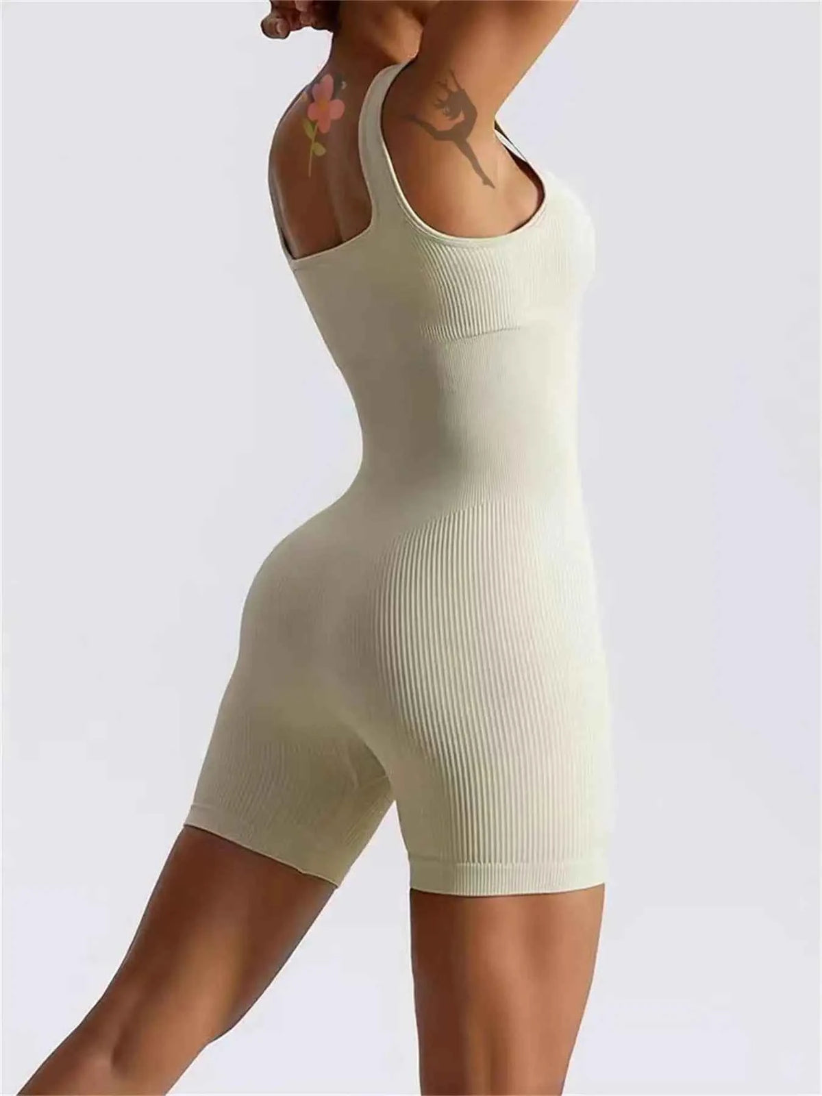 Women's one-piece yoga workout suit