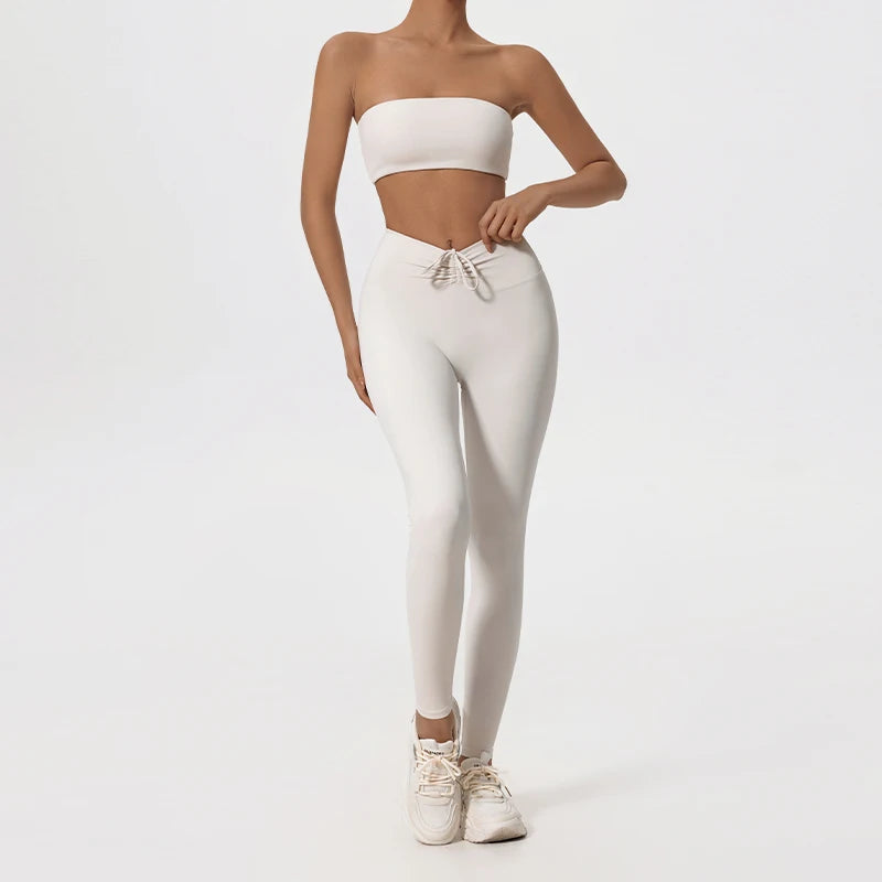 Bellanica - Womenâs strapless workout bra set