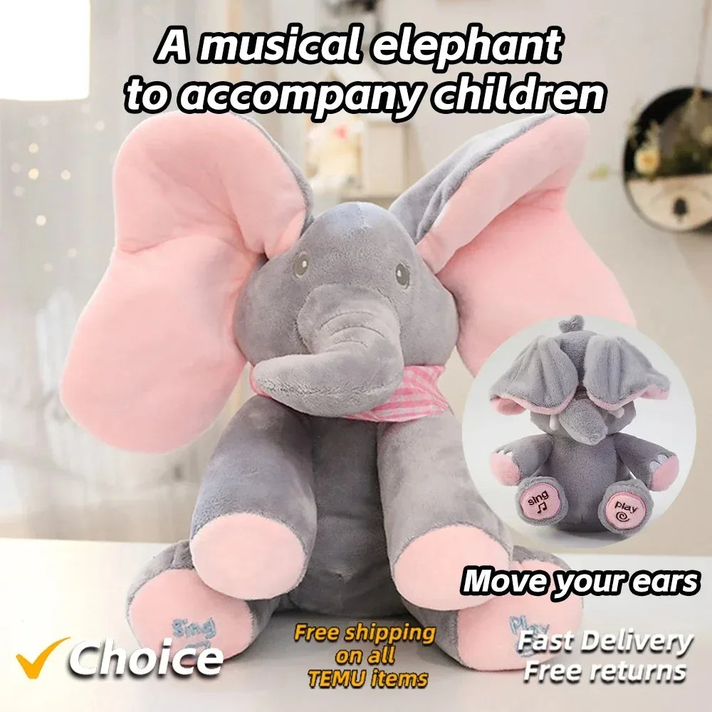 Bellanica - Animated Baby Elephant Toys Plush Singing