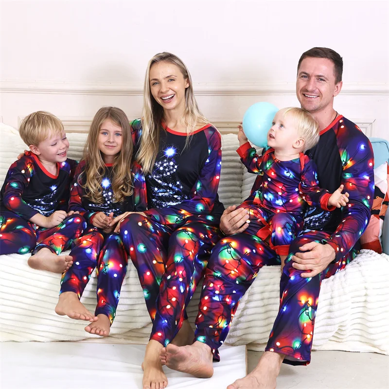Bellanica - Cartoon Family Christmas Pajamas