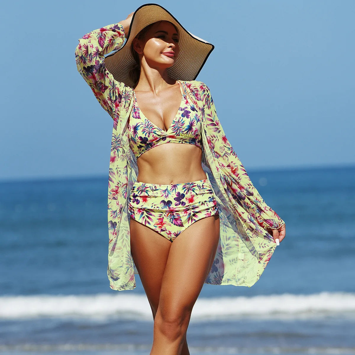 Bellanica - Brazilian Three-Piece Bikini Set