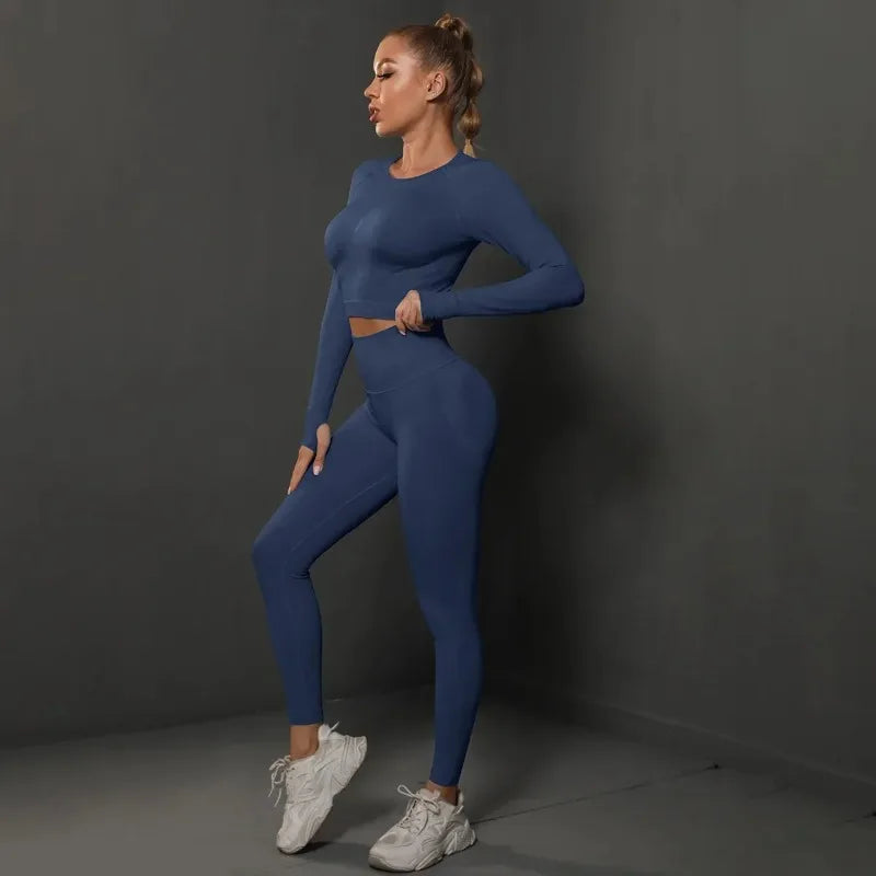 Bellanica - Seamless High-Waist Hip-Lift Set