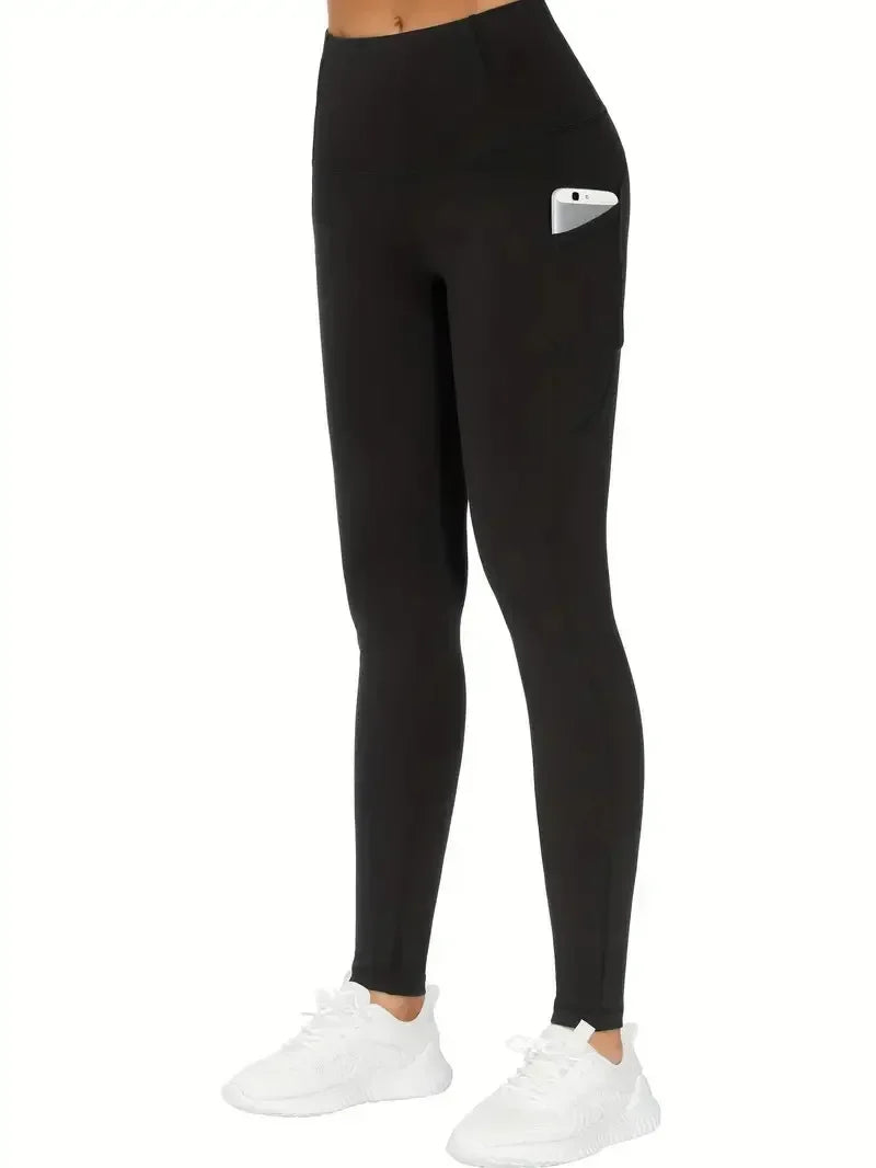 Bellanica - High-Waist Pocket Seamless Yoga Leggings