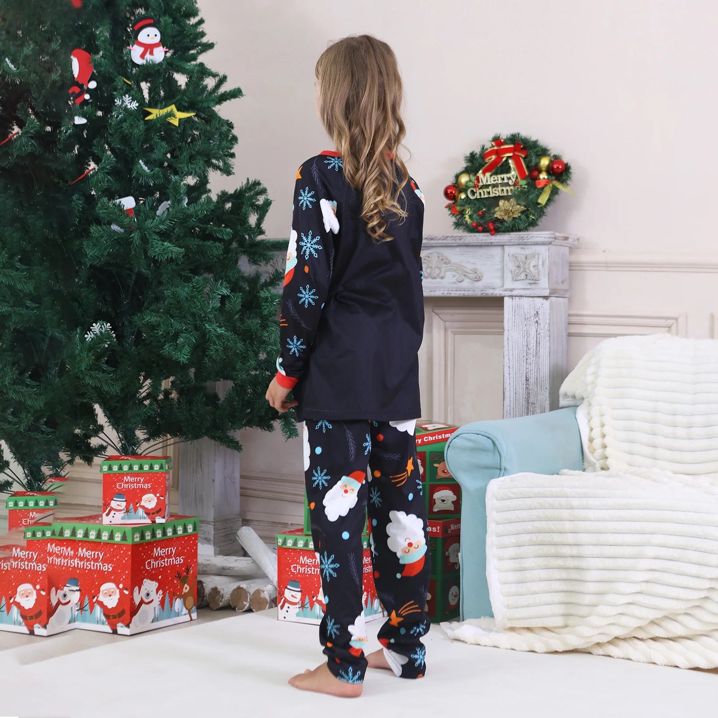 Bellanica - Santa Claus Family Pajamas