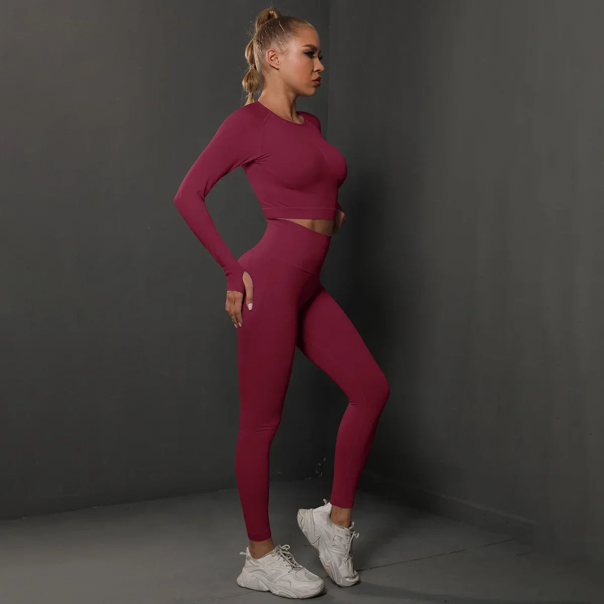 Bellanica - Seamless High-Waist Hip-Lift Set