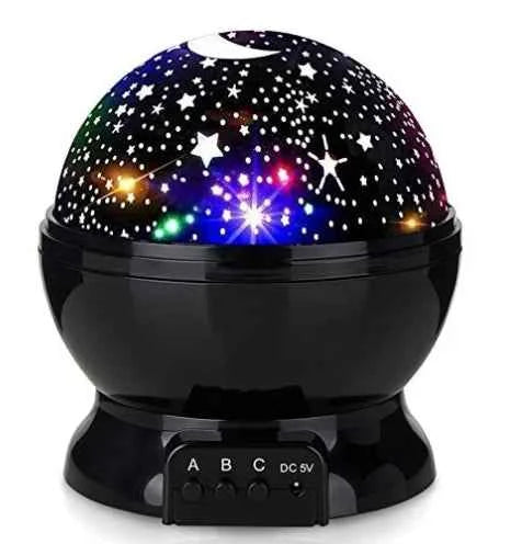 Starry Sky Rotating Night Light Projector