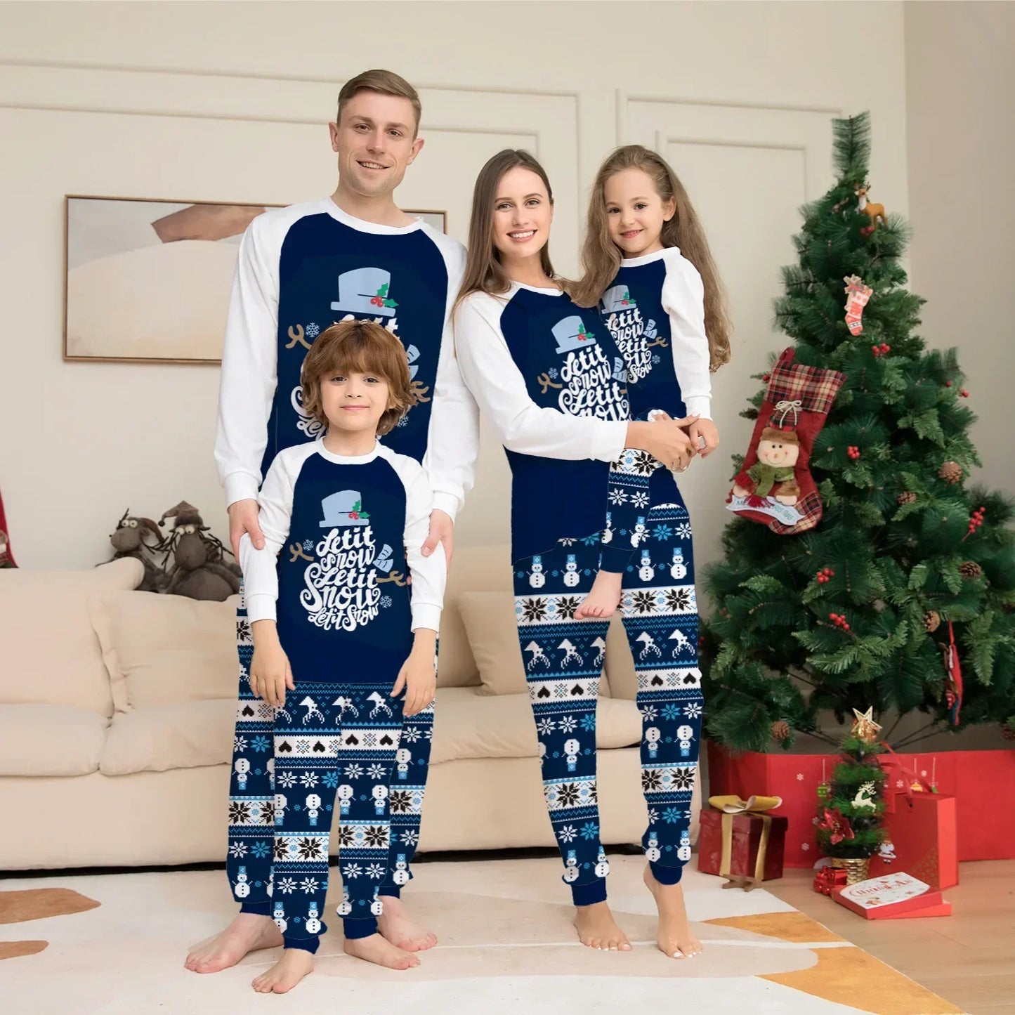 Bellanica - Elk Plaid Family Pajamas