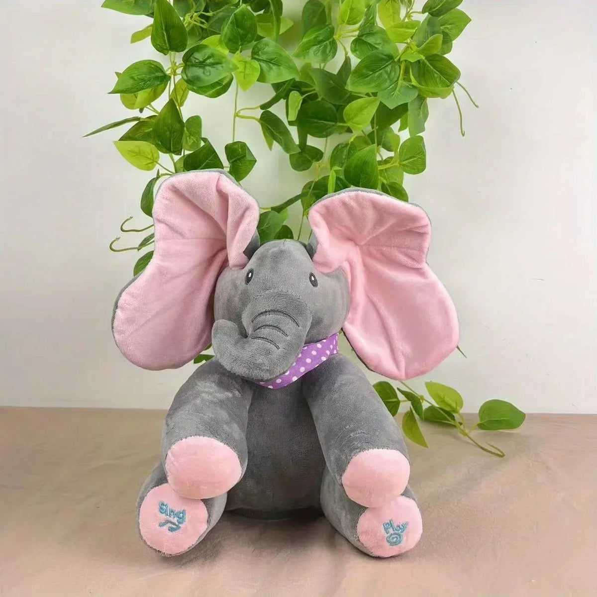 Singing Baby Elephant Plush Toy