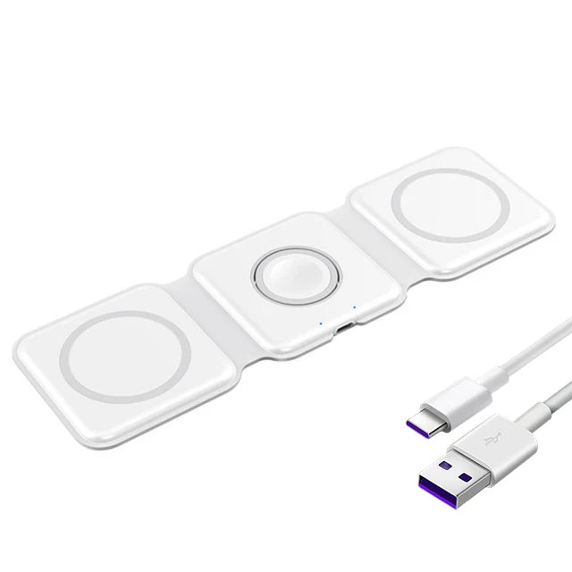 Bellanica - Magnetic Wireless Charger 3-in-1 Magsafe