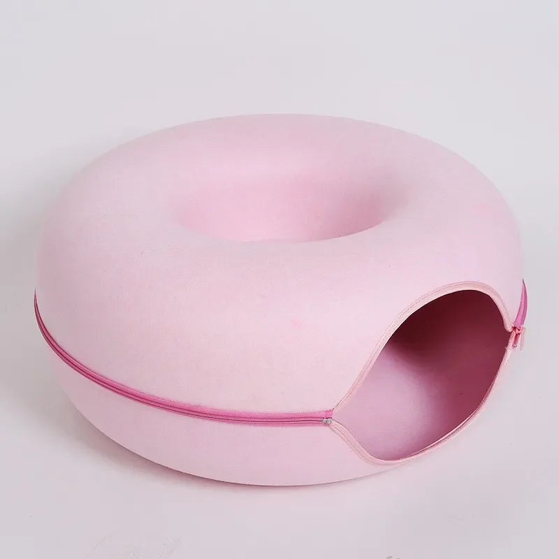 Bellanica - Detachable Felt Cat Tunnel Bed