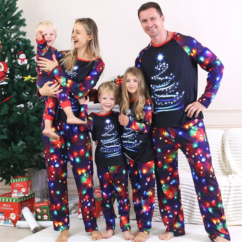 Bellanica - Cartoon Family Christmas Pajamas