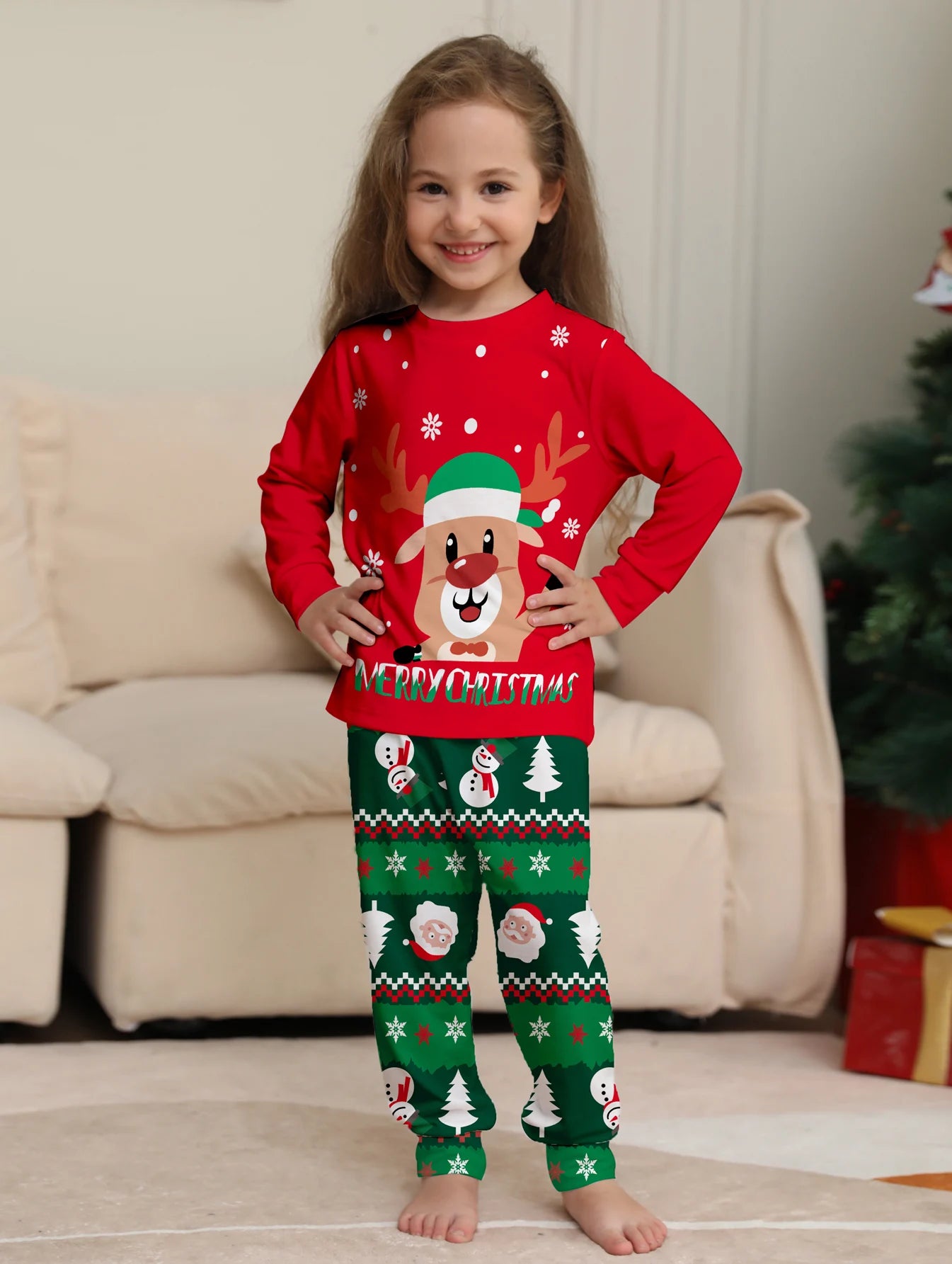 Bellanica - Couples Family Christmas Pajamas