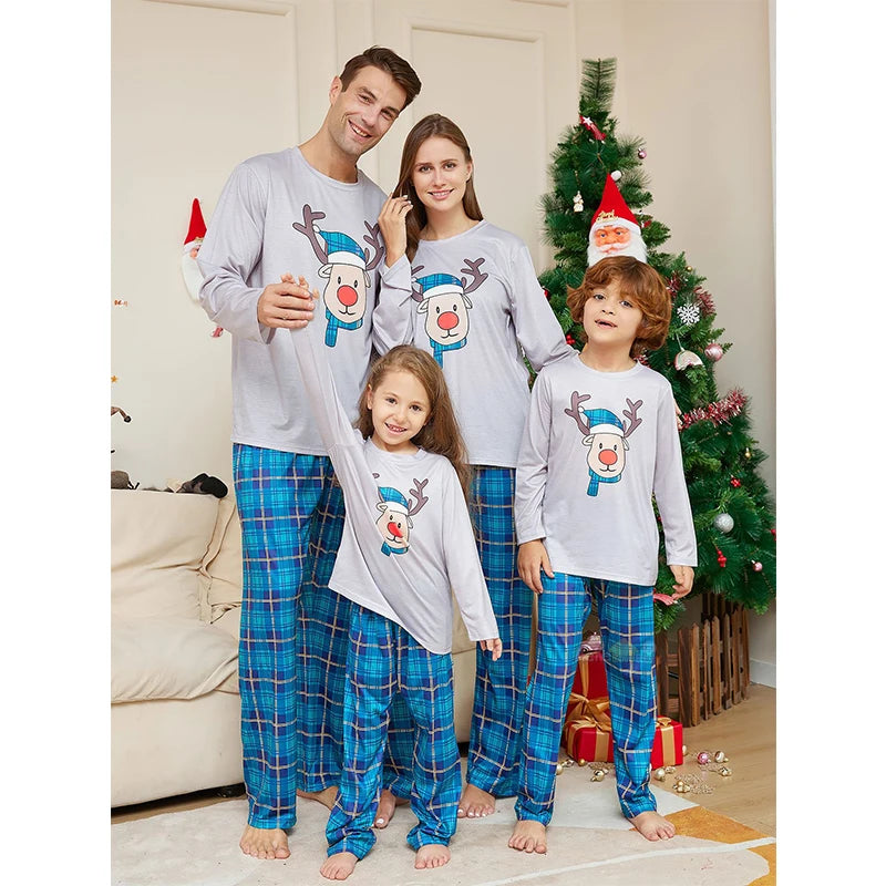 Bellanica - Deer Print Family Pajamas