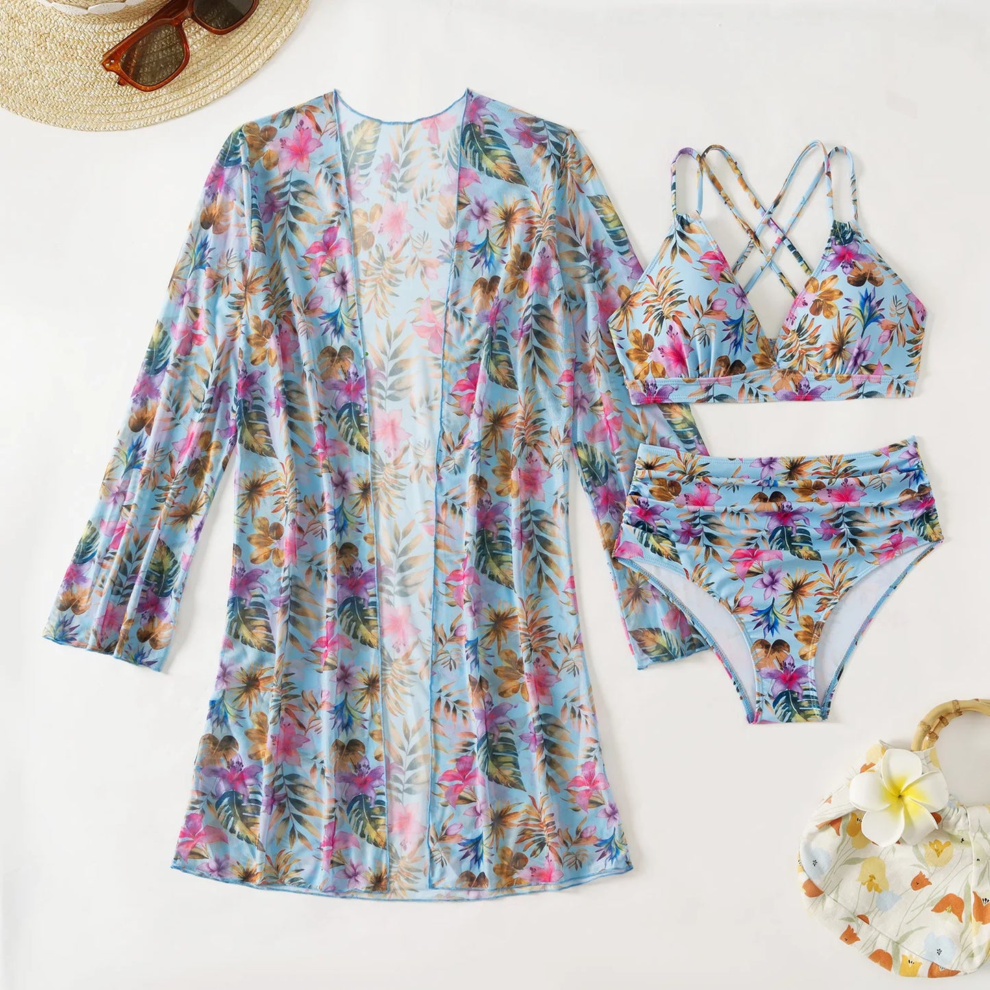 Bellanica - Brazilian Three-Piece Bikini Set