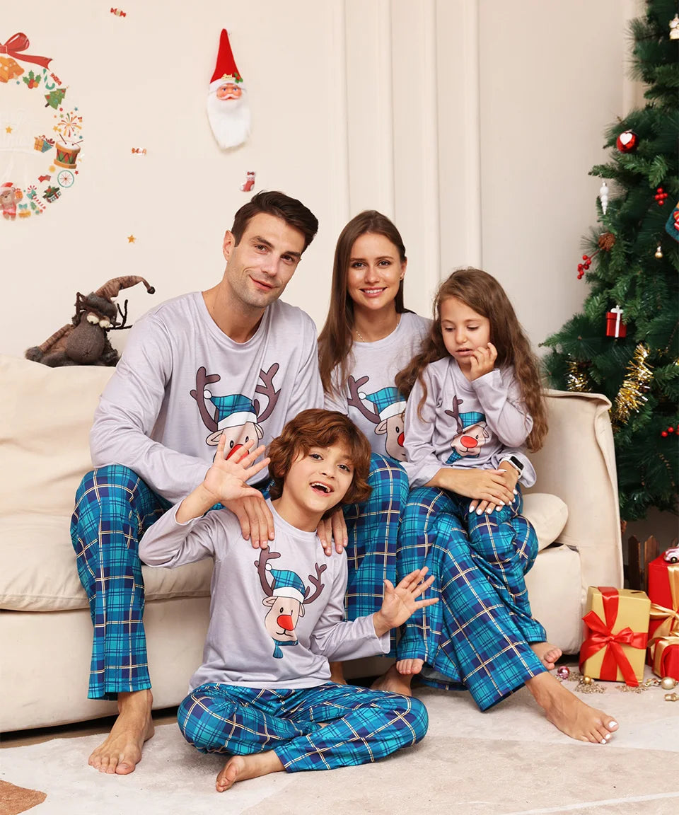 Bellanica - Deer Print Family Pajamas