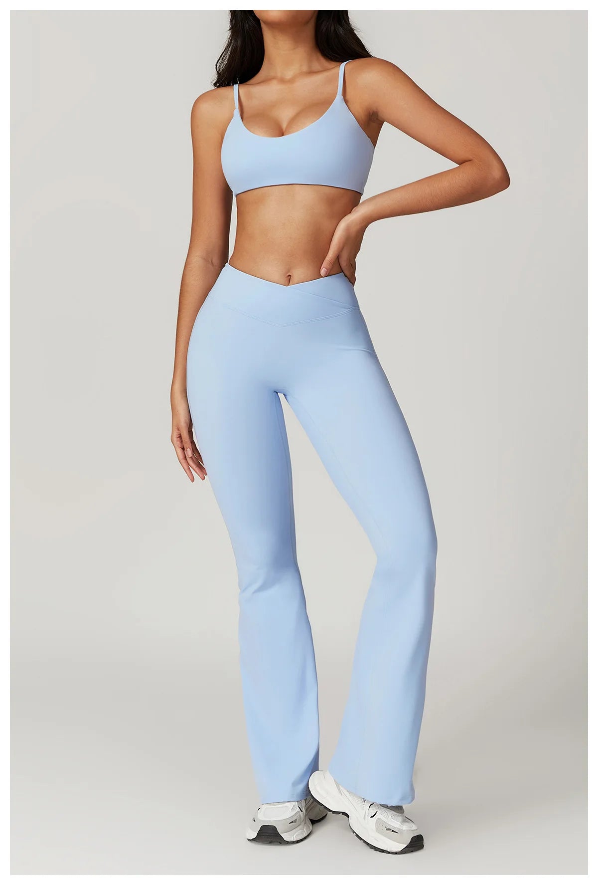 Bellanica - 2-Piece Crop Top Leggings Set