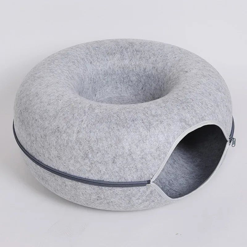 Bellanica - Detachable Felt Cat Tunnel Bed