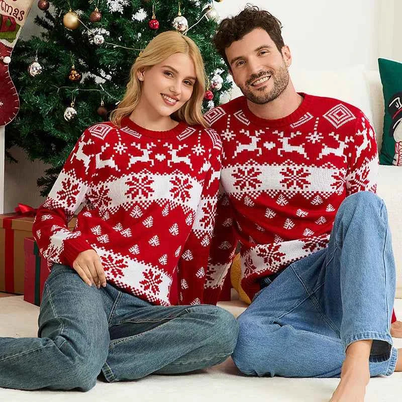 Christmas Family Matching Sweater - Jacquard