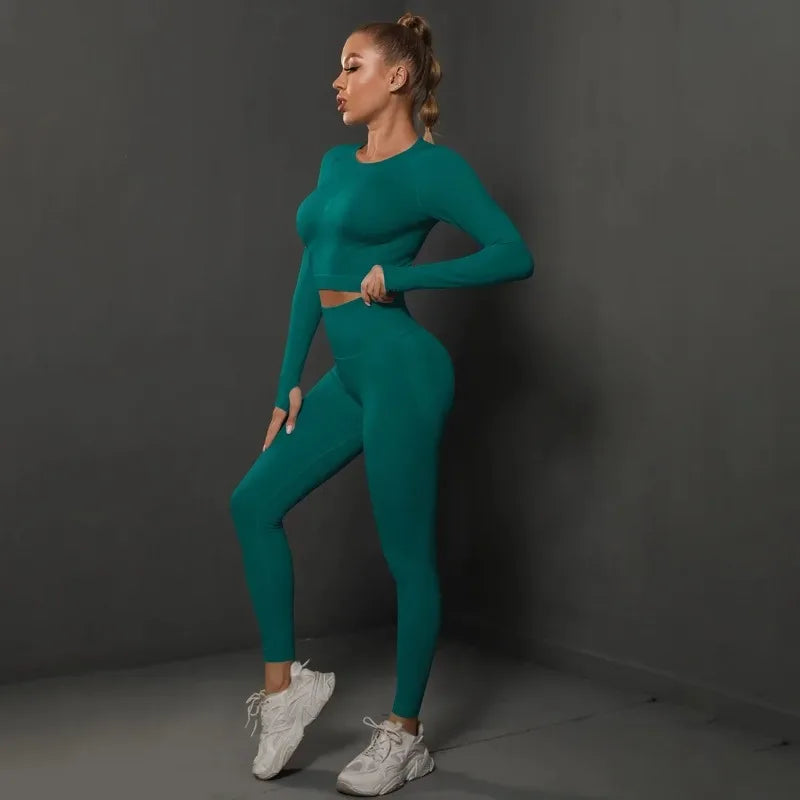 Bellanica - Seamless High-Waist Hip-Lift Set