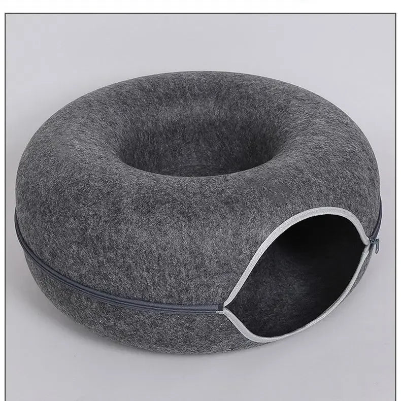 Bellanica - Detachable Felt Cat Tunnel Bed