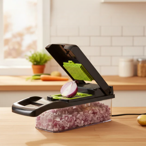 Bellanica - 14-in-1 Stainless Steel Vegetable Chopper & Dicer