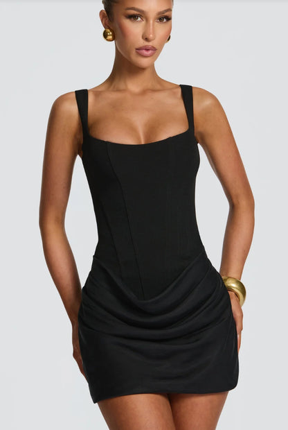Graceful Sleeveless Corset Party Dress