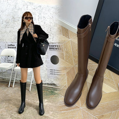 Bellanica - Flat Long Knee Boots
