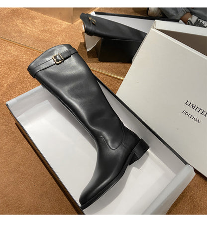 Bellanica - Flat Long Knee Boots