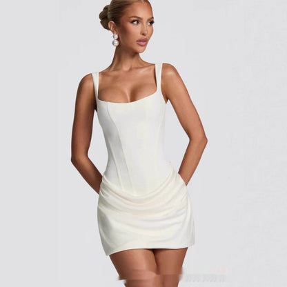 Graceful Sleeveless Corset Party Dress