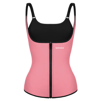Bellanica - Burvogue Waist Trainer Corset Underbust Shapewear Latex Body