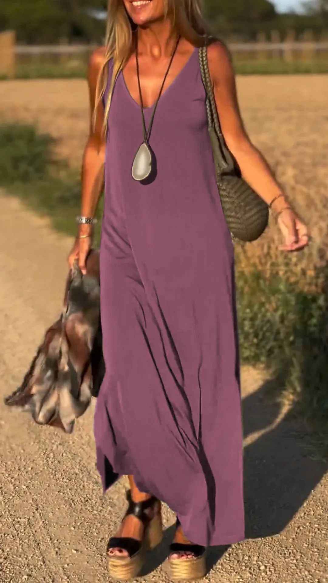Female Sexy Trend V-neck Strap Dress