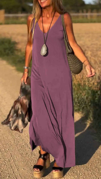 Female Sexy Trend V-neck Strap Dress