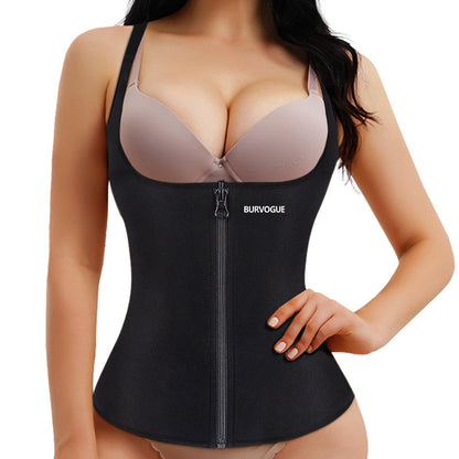 Bellanica - Burvogue Waist Trainer Corset Underbust Shapewear Latex Body