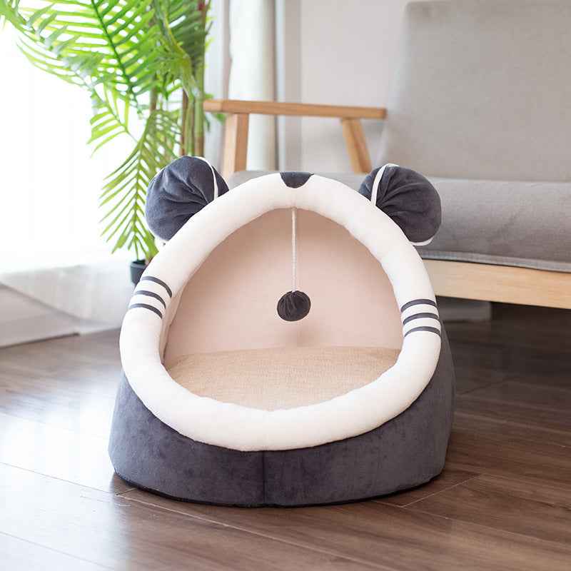 Winter Velvet Pet Cat House