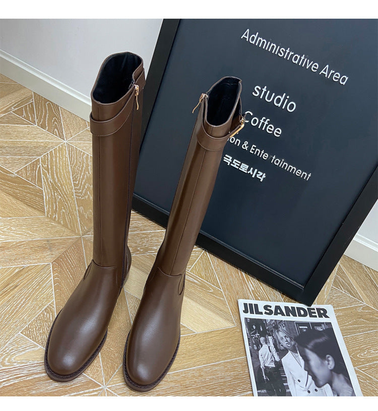 Bellanica - Flat Long Knee Boots