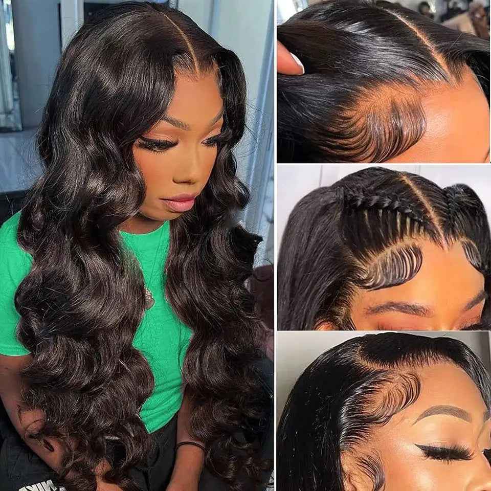 Human Hair Body Wave HD Lace Wig