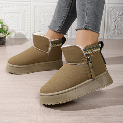 Bellanica - Zipper Platform Winter Boots