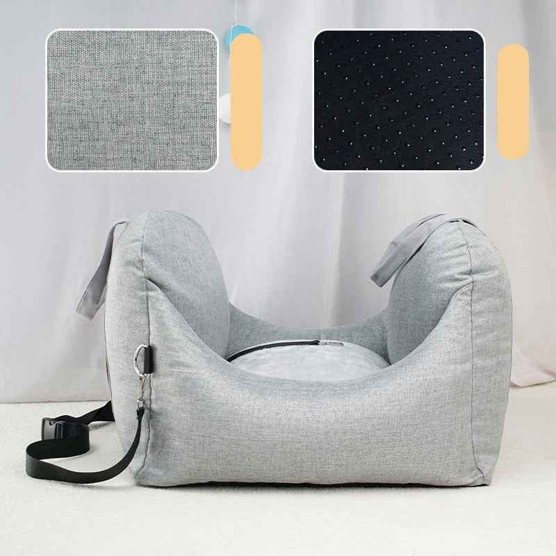 Detachable Washable Pet Car Seat Carrier