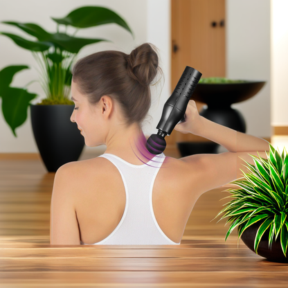Bellanica - Portable Massage Gun For Body, Back, Neck, and Legs (Mini Massage Gun)