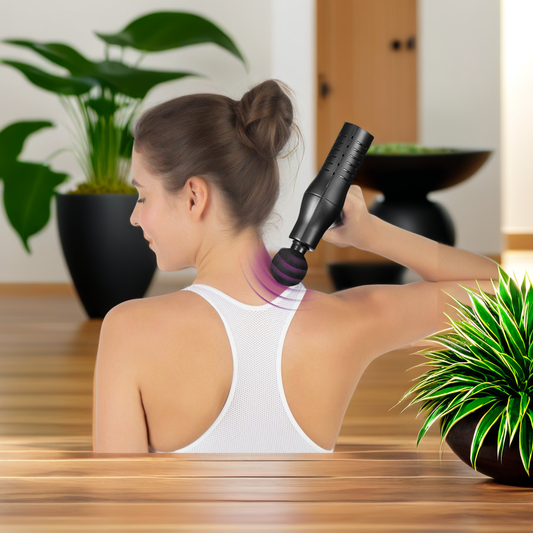 Bellanica - Portable Massage Gun For Body, Back, Neck, and Legs (Mini Massage Gun)